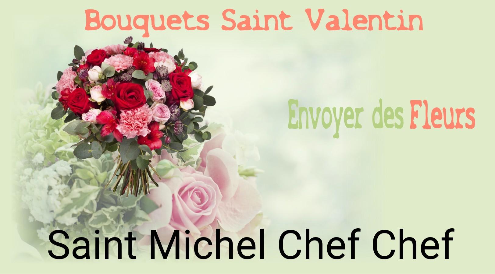 Roses de Saint-Valentin livrées à Saint-Michel-Chef-Chef